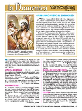 Ii Domenica Di Pasqua Della Divina Misericordia La Domenica