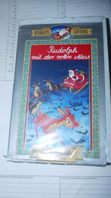 Rudolph Mit Der Roten Nase Vhs Video Kassette Eur Picclick Fr