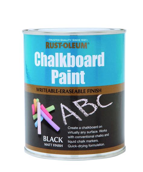 Rust Oleum Chalkboard Paint 250ml Decor 8 Stornoway