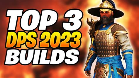 Top 3 Best HIGH DAMAGE Builds 2023 New World DPS Build 2023 NEW META