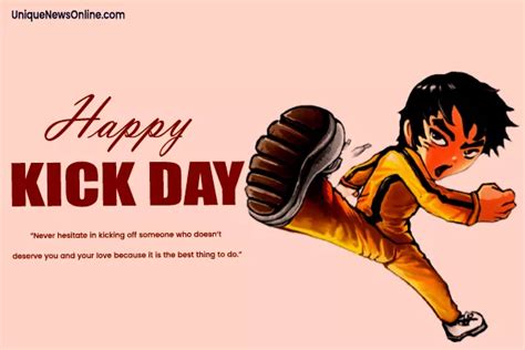 Kick Day 2024 Wishes Images Messages Quotes Greetings Cliparts