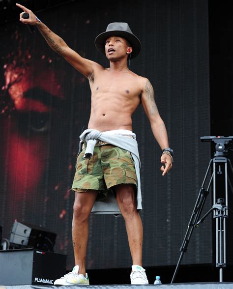 Pharrell Williams Bares His Chest And Hot Ass Naked Male Celebrities