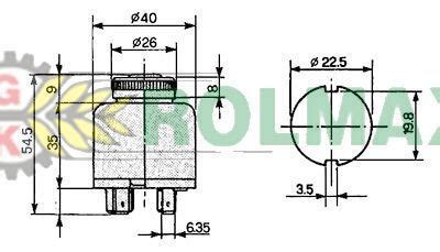 Stacyjka CASE JX New Holland TD 5129862 Oryginał