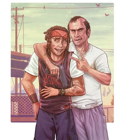 Gta V Wade Trevor By Vampiriism Gta Fanart Gta Funny Grand Theft Auto