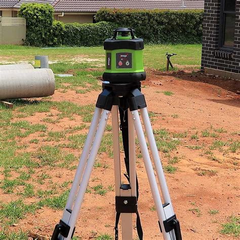 Imex E Rotating Laser Level Kit Inc Tripod Staff Lr Detector