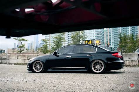 Exotic Design Hyundai Genesis R Spec On Vossen Lc Alu S