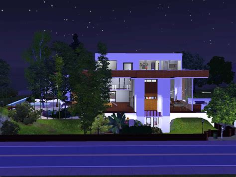 The Sims Resource - Modern house 50x50 FREE ex BahHaus EA, 100711