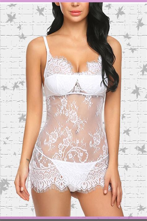 Women Area Her Sexy White Lingerie