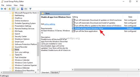 How To Disable Windows Store And Store Apps In Windows 10
