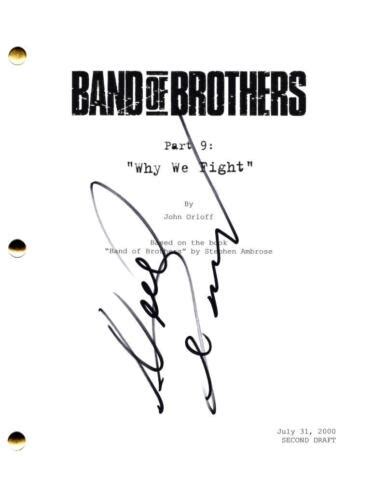 Neal McDonough Signed Autograph Band of Brothers Full Script Screenplay ...