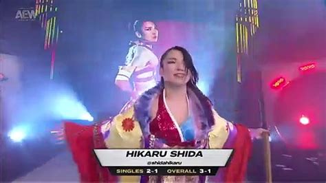 Hikaru Shida Vs Britt Baker Video Dailymotion