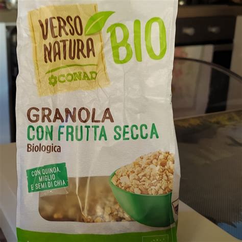 Verso Natura Conad Veg Granola Con Frutta Secca Review Abillion