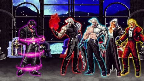 KOF Mugen Iori Yagami Fen LV 1 Vs Ultimate Rugal Team YouTube