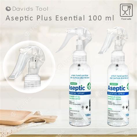 Jual Hand Sanitizer Food Grade Spray Aseptic Plus Essentials Onemed 100