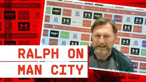 Press Conference Ralph Hasenh Ttl Previews Southampton Vs Manchester