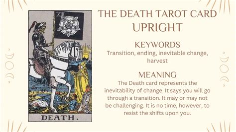 The Death Tarot Card Meaning Upright and Reversed - Kabastro