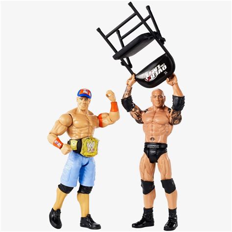 John Cena And Batista Wwe Hall Of Champions Battlepack Series 1