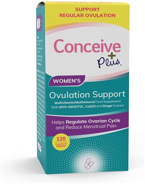 Conceive Plus Ovulation Support Women Fertility Supplement Wellness Pro