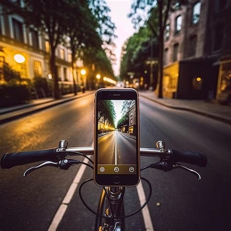 Premium Photo Never Get Lost On Your Bike Again With Smartphone Gps