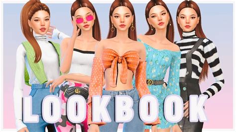 Female Cc Folder🌷sims 4 Female Lookbook Female Cc Haul Mods Folder