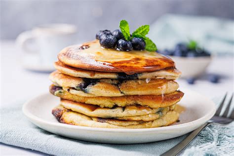 Low Carb Keto Blueberry Pancakes Ohne Milchprodukte