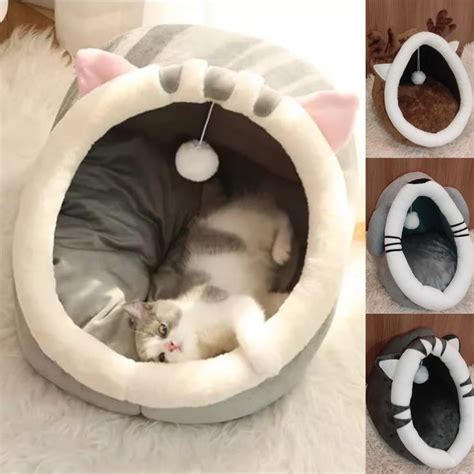 Caminha Pet Toca Iglu Cabana Cama Tenda G X X Pelucia Gatos E