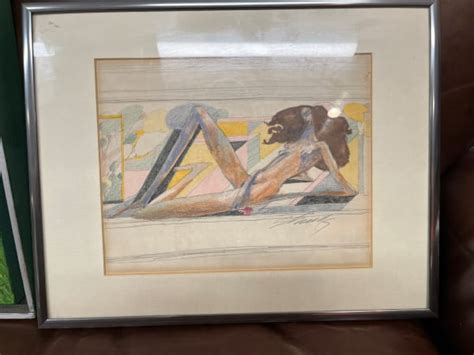 Female Nude From The Collection Of MGH Discovered Art Artwork Archive