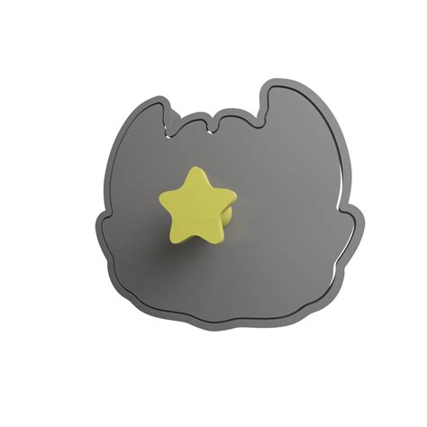Chimuelo Cabeza Cortador De Galletas Stl Cortador De Galletas Stl