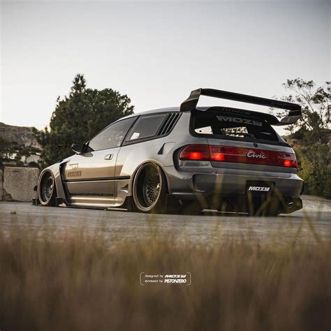 Honda Civic Eg Hatch Widebody Kit By Mozy Mozy Garage