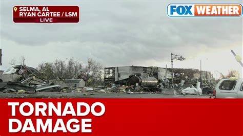 Selma Alabama Sees Significant Damage After Tornado Rips Through Youtube