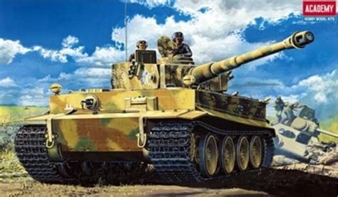 1/35 Academy WWII Tiger I Tank w/Interior - Squadron.com