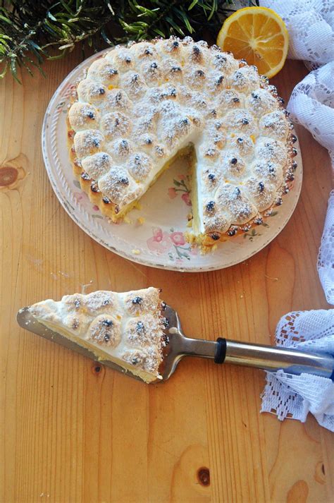 Crostata Al Limone Meringata