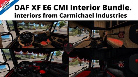 Ets Daf Xf E Cmi Interior Bundle Interior From Carmichael Industries