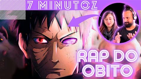 MAIS NINGUÉM VAI SOFRER O QUE EU SOFRI REAGINDO AO RAP DO OBITO 7