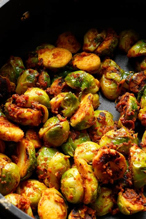 Curried Brussels Sprouts Recipe