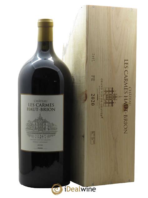 Acheter Château Les Carmes Haut Brion 2020 lot 123157