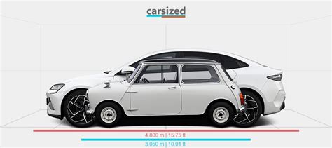 Dimensions MINI Cooper 1967 1970 Vs BYD Seal 2022 Present