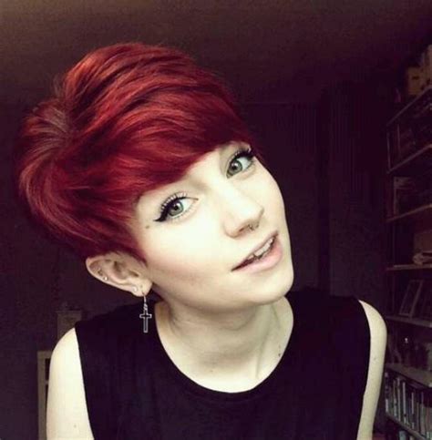 24 Really Cute Short Red Hairstyles Styles Weekly