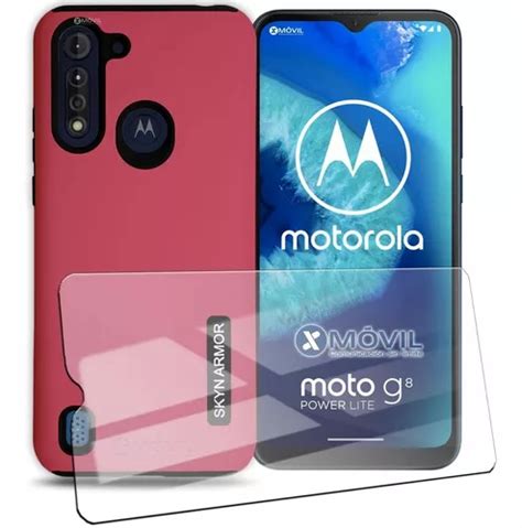 Funda Moto G8 Power Lite New Case Skyn Armor Cristal MercadoLibre