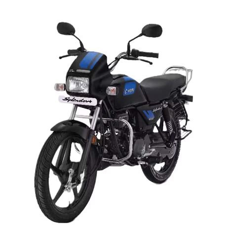 Hero Splendor Plus XTEC Sparkling Beta Blue On EMI Bajaj Mall