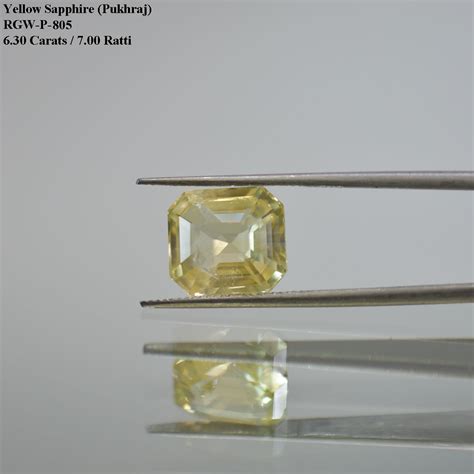 Carats Yellow Sapphire Ratti Pukhraj Rajendra S Gems World