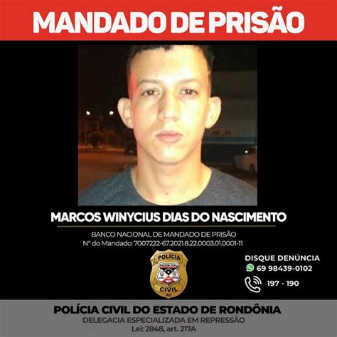 Polícia Divulga Foto De Condenado Por Estuprar Prima De 11 Anos Em Ro