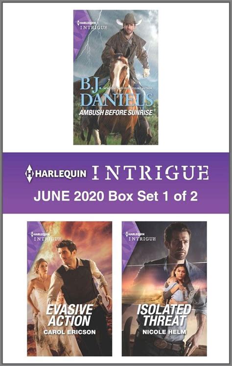 Harlequin Intrigue June Box Set Of Ebook B J Daniels