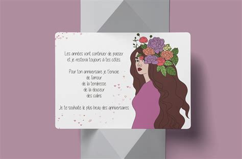 Carte Anniversaire Femme Carte Anniversaire Amie Carte De Voeux