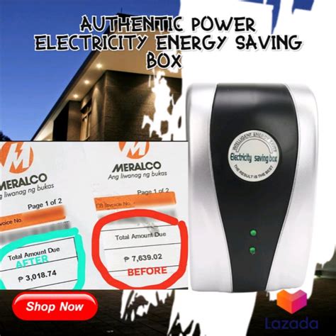 (BEST SELLER) Power Saver Electricity Energy Saving Box 30% Saver ...