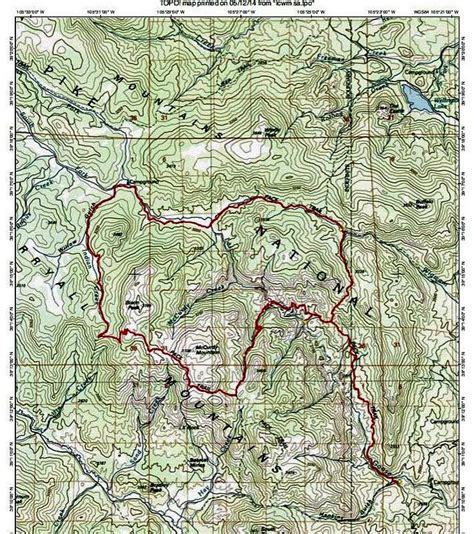 Lost Creek Wilderness Route : Photos, Diagrams & Topos : SummitPost