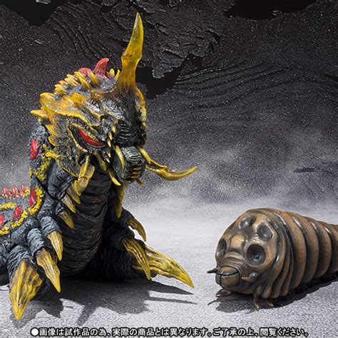 S H Monsterarts Mothra And Battra Larvae Revealed