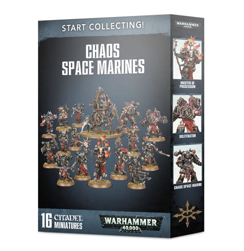 Warhammer 40k Chaos Space Marines Start Collecting 2019 Starter