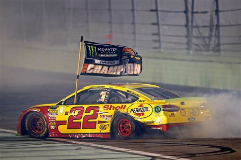 Joey Logano Beats Out Big Three To Win Nascar Championship