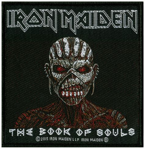 Buy Iron Maiden The Book Of Souls Patch Album Art Heavy Metal Woven Sew